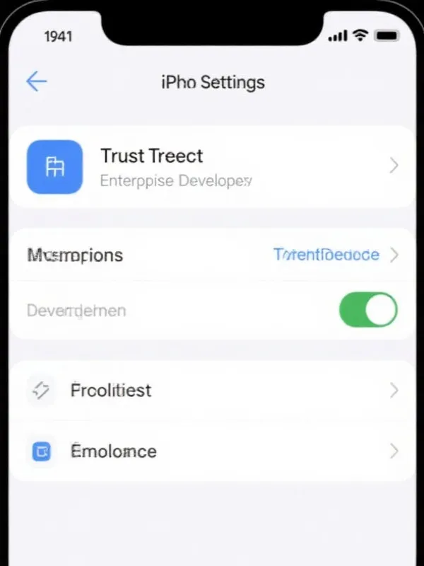 iOS 安装信任教程